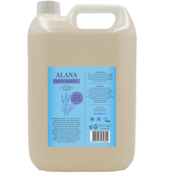 English Lavender Natural Conditioner 5L - AlanaUK