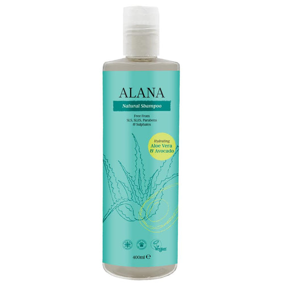 Aloe Vera and Avocado Shampoo 400ml - AlanaUK