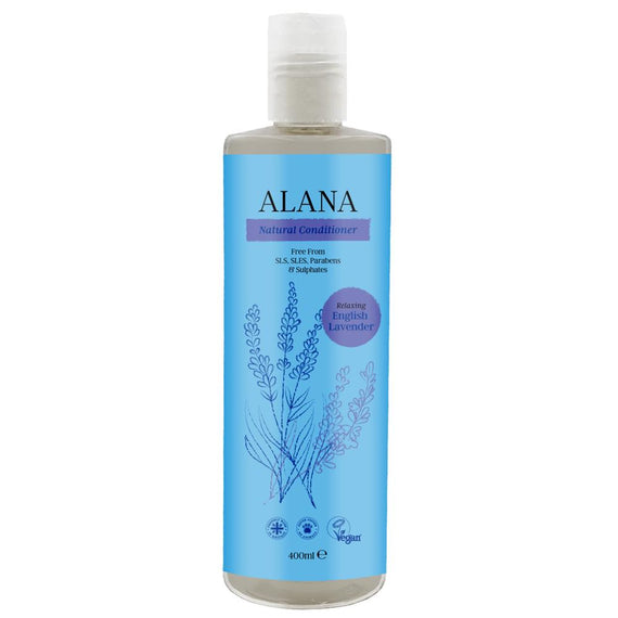 English Lavender Natural Conditioner 400ml - AlanaUK