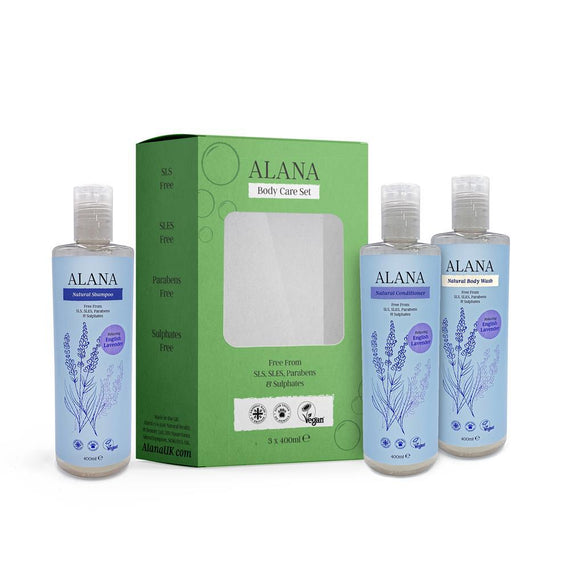 Alana English Lavender Body Care Set (3x400ml) - AlanaUK