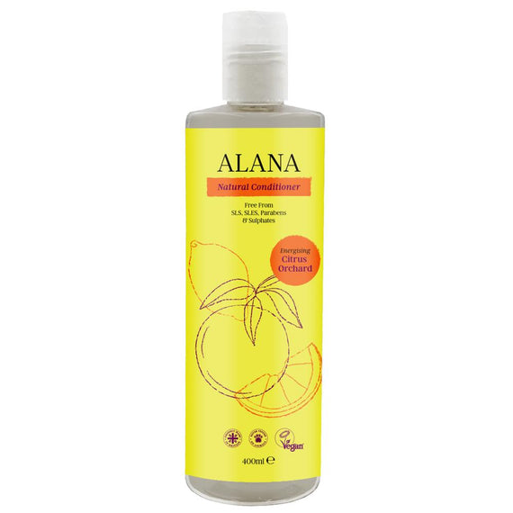 Citrus Orchard Natural Conditioner 400ml - AlanaUK